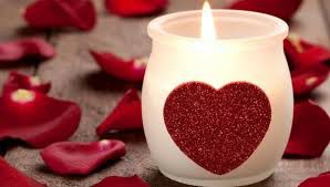 disfrutar la vida estando soltero en san valentin - vela corazon