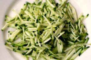 recetas rapidas y deliciosas- calabacin rallado